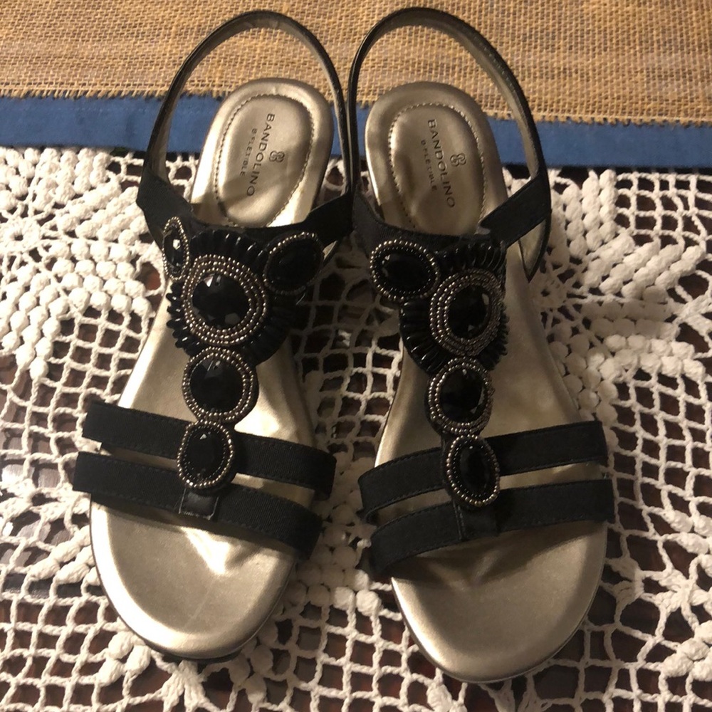 Black Bandolino Sandals